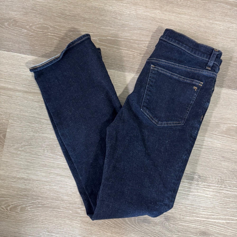 Madewell Kick Out Full-Length Jeans Women 29 Blue Flare Stretch CKP491812378